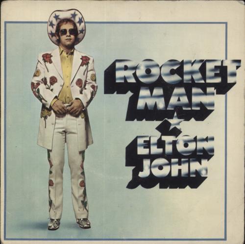 Elton John Rocket Man - Gatefold - A Label UK Promo 7